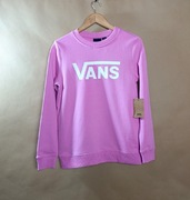Vans bluza damska różowa M 38 nowa bawełna logo hoodie pink klasyk okazja