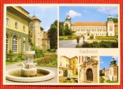 Łańcut Muzeum Zamek, Wierza "Kurza Stopka", widok z mostu, Dziedziniec 10