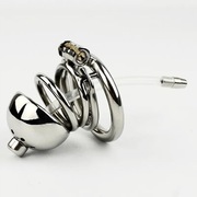 Stalowy pas cnoty klatka chastity kolce cbt dilator + Pasek oring 50mm