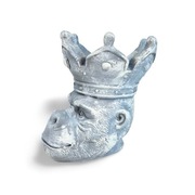 Figura Dekoracja Małpa w Koronie Doniczka