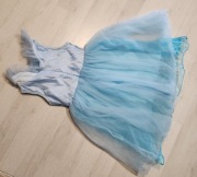 strój królewna elza elzy przebranie 2575