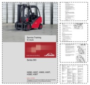 Linde H25D H25T H30D H30T H35D H35T 393 Service Manual Instrukcja serwisowa