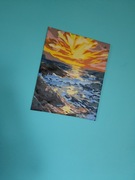 Obraz na ścianę zachód słońca 40x50