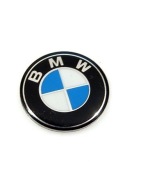 Naklejka Znaczek BMW czarny Emblemat Kluczyk Pilot logo 11mm zaślepka