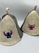 Zestaw czapek do sauny dla niej i dla niego