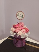 Flower box świece wykonane z naturalnego wosku sojowego 