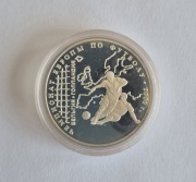 3 ruble 2000 r. edycja limitowana lustrzanka UEFA Euro Srebro 900
