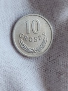 10 groszy z 1972 do 1977 roku
