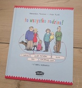 To wszystko rodzina książka dla dzieci w twardej oprawie