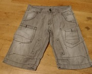 Spodenki  krótkie bojówki rozmiar 164