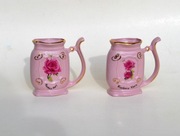 Karlowe Wary - DWIE stare MAŁE PIJAŁKI z porcelany