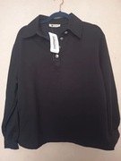 Czarna bluzka / bluza luźna happiness Istanbul rozm m