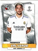 TOPPS SUPERSTARS 2022/2023 FEDERICO VALVERDE REAL MADRYT
