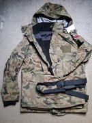 Komplet Goratex, kurtka z kapturem, ocieplacz czarny, spodnie wz. MON 128