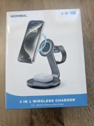 Stacja ładowania 3w1 HERRBOL MagSafe iPhone Apple Watch AirPods NOWA