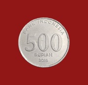 Moneta 500 rupii 2016, Indonezja