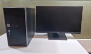 Komputer i5 8gb 500gb ssd Gtx1050Ti 4GB monitor bezramkowy HP