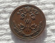 Rosja Imperium Mikołaj II Holstein-Gottorp-Romanow 1/2 kopiejki 1911 Y#48.1