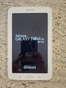 Tablet Samsung Tab 3 lite SM-T113, 7", 8GB, biały, w idealnym stanie 