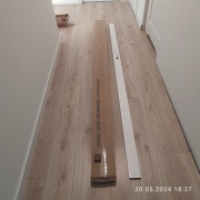 LISTWA PRZYPODŁOGOWA VOX Espumo ESP201 biała 