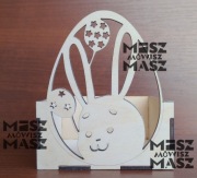 Box Łakocie Koszyk Zając Pisanka Drewno Wielkanoc 11 za 10 #MiszMówiszMasz