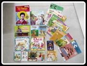 Duży zestaw książek gazet religijnych dla dzieci
