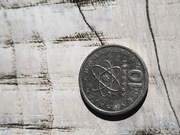 moneta 10 drahm 1982 rok Grecja