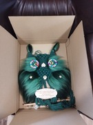 Sowa makrama ze sznurka dekoracja