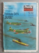 Mały Modelarz 12/93 Japoński bombowiec nurkujący Yokosuka D4Y4 "SUISEI"