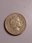 Elizabeth ii One Pound 2007 Rok
