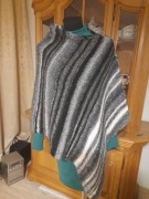 Narzutka, poncho handmade