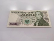 5000 złotych 1988 seria CS stan UNC