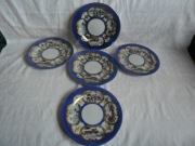 JAPONIA KOMPLET TALERZYKÓW DESEROWYCH NIPPON TOKU SEI LATA 30-STE