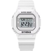 Zegarek elektroniczny młodzieżowy damski Biały sportowy / NOWY