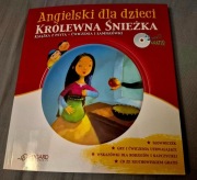 Książka dla dzieci Królewna Śnieżka do nauki języka angielskiego.