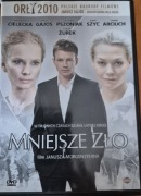 MNIEJSZE ZŁO. CIELECKA. GAJOS. PSZONIAK. SZYC. ARCIUCH. ŻUREK.  DVD    