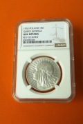 10 zł. 1933 Jadwiga  NGC  UNC DETAILS  rzadsza