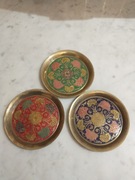 Jubiler Sopot Stare zabytkowe mosiężne miseczki vintage