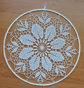 ŁAPACZ SNÓW SERWETKA ZAWIESZKA SZYDEŁKOWA 35CM 