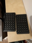 Tefal snack time końcówki do gofrów - używane kilka razy