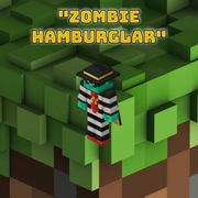 Figurka Kol. Minecraft McDonald's Zombie Hamburglar + skin do gry Minecraft