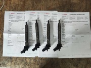 Komplet wtryskiwaczy Bosch Mercedes-Benz OE A6460701487