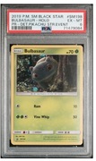 Bulbasaur Holo Promo SM198 PSA 6 karty Pokemon 
