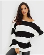 Śliczny sweterek z acrylu 