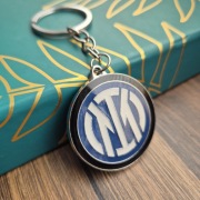 Brelok Inter Mediolan – Serie A Liga Mistrzów Metalowy Dwustronny