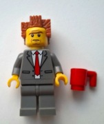LEGO figurka  71004 The Lego Movie Prezes Biznes President Businessman