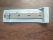Metalowy wieszak z 4 uchwytami 