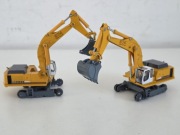 Siku 1:87 H0 - Liebherr koparki hydrauliczne zestaw