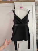 Czarny top na ramiączkach rozmiar M 38