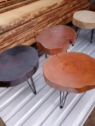 Stoliki kawowe drewno loft styl metalowe nóżki kolory